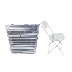 White Folding Chairs