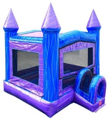 Purple Marble Modular Bounce Castle
